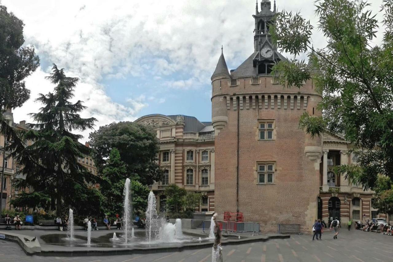 :) Grand Studio Lumineux A Toulouse Et Parking Екстериор снимка